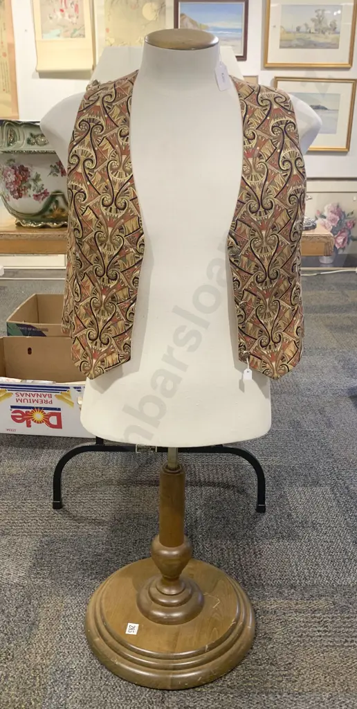 Dress Maker's Bust Together With Vest Image 1++