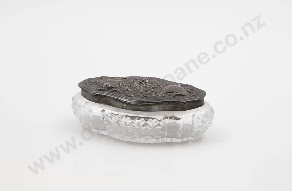 S/S Topped Vanity Jar Image 1++