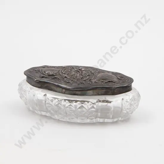 S/S Topped Vanity Jar