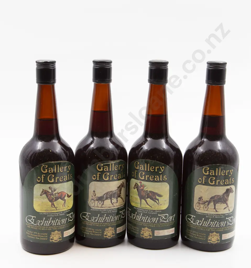 Four Bottles of Port Image 1++
