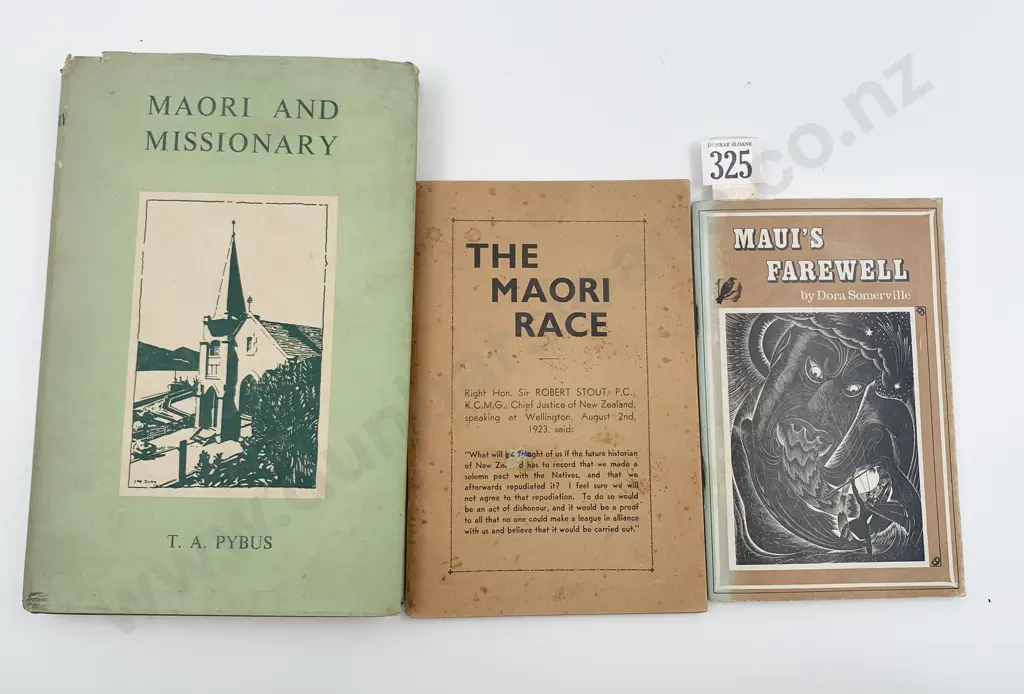 Three Maori Related Books Image 1++