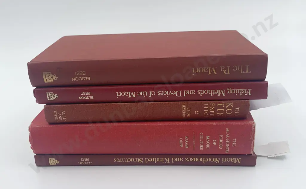 Five Maori Related Books Image 1++