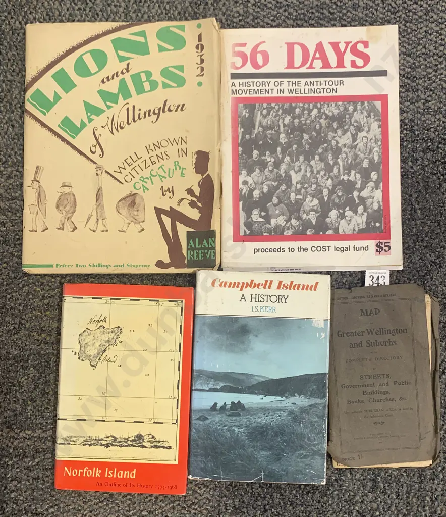 Five NZ Regional Volumes Image 1++