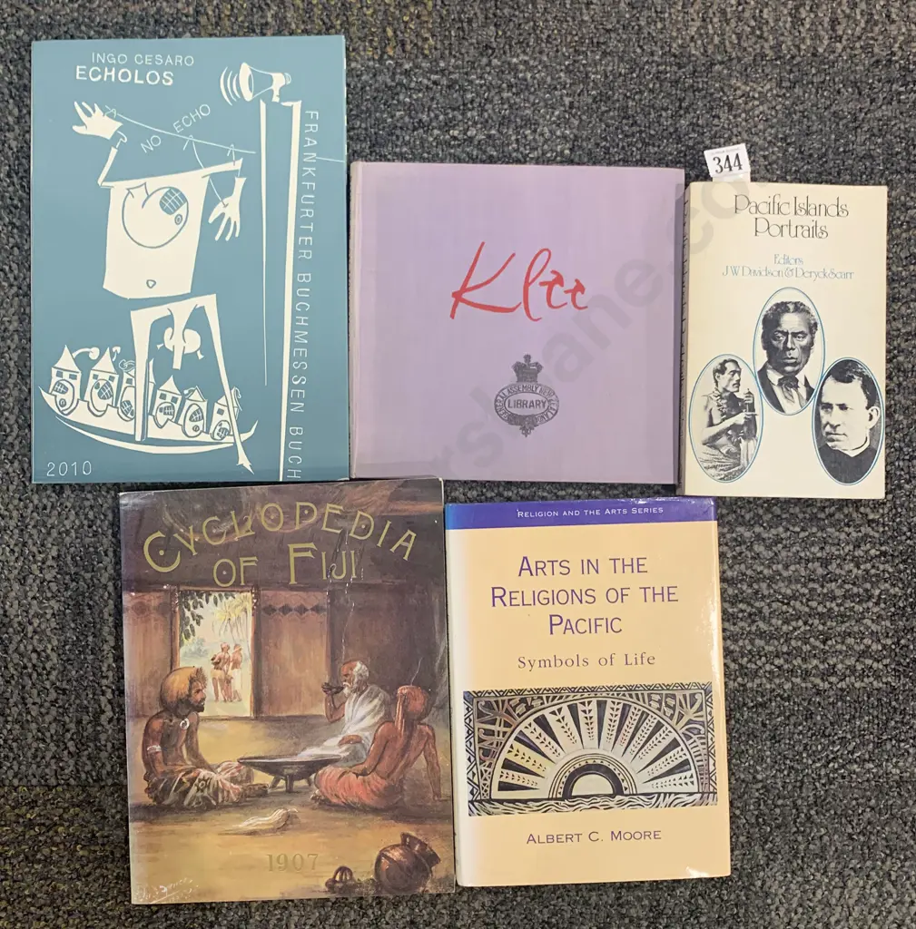 Four Pacific Related Volumes and Two Art Books Image 1++