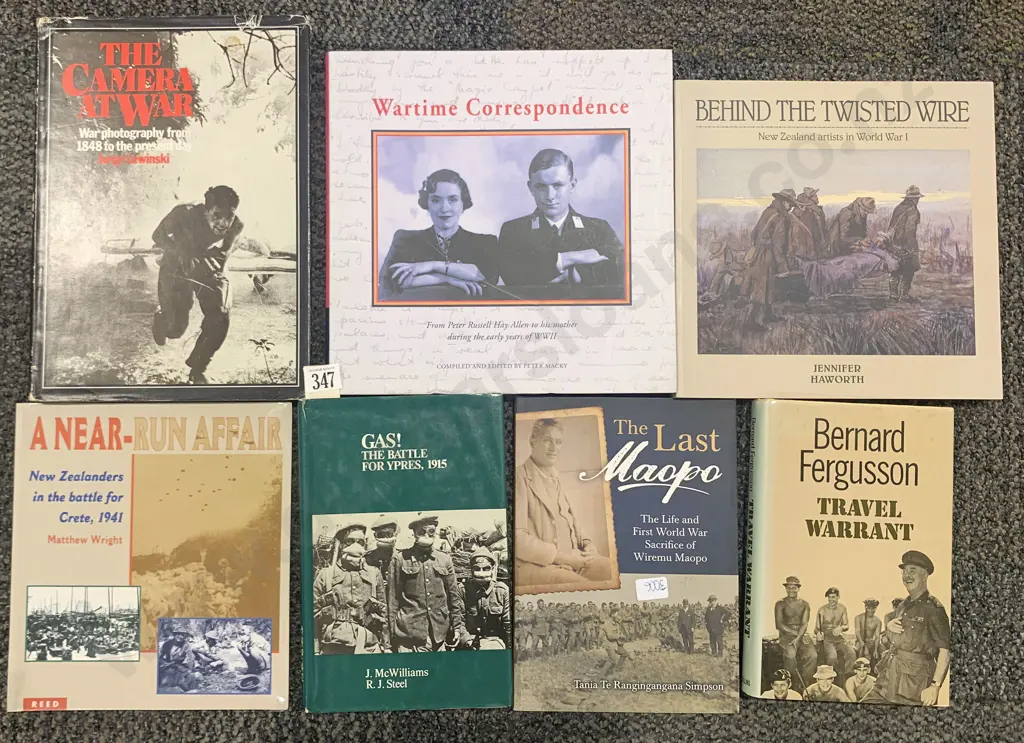 Six Various War Related Books Image 1++