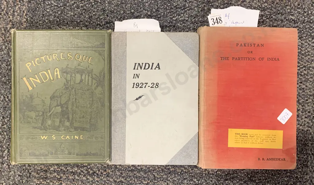 Three Vintage Books on India Image 1++