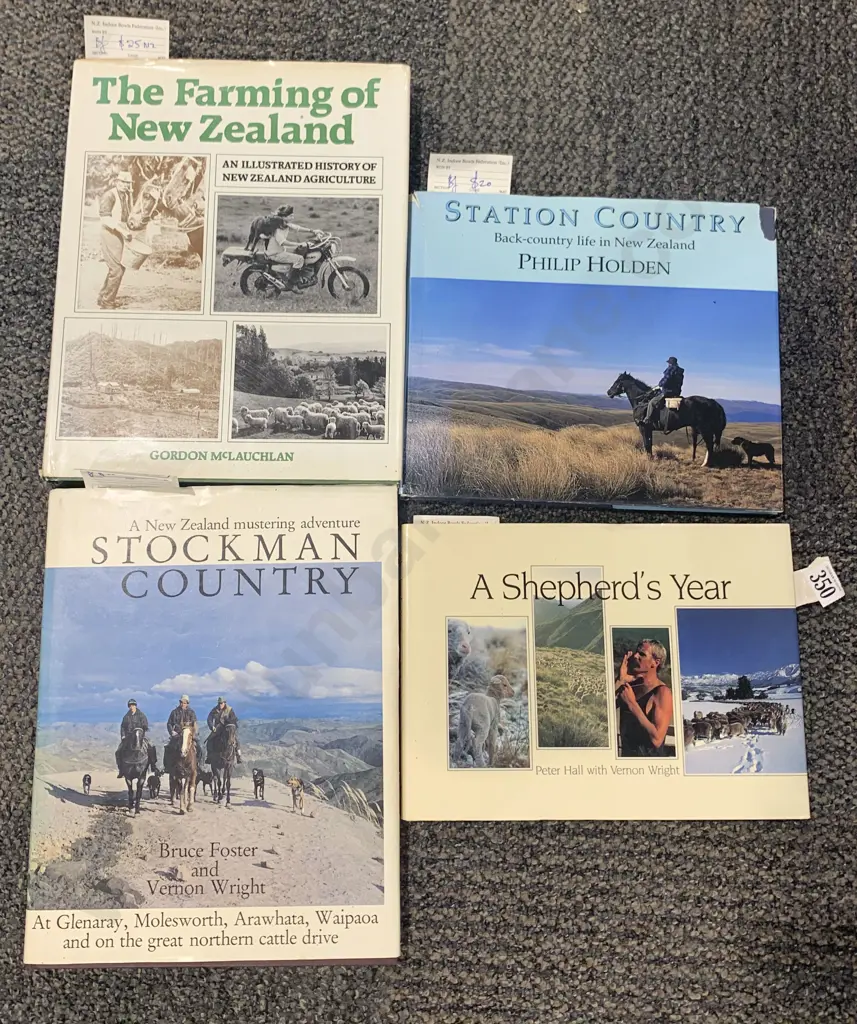 Four NZ Farming Related Volumes Image 1++
