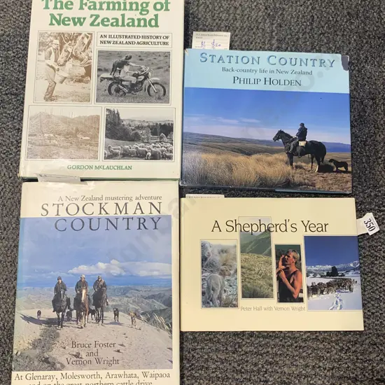Four NZ Farming Related Volumes