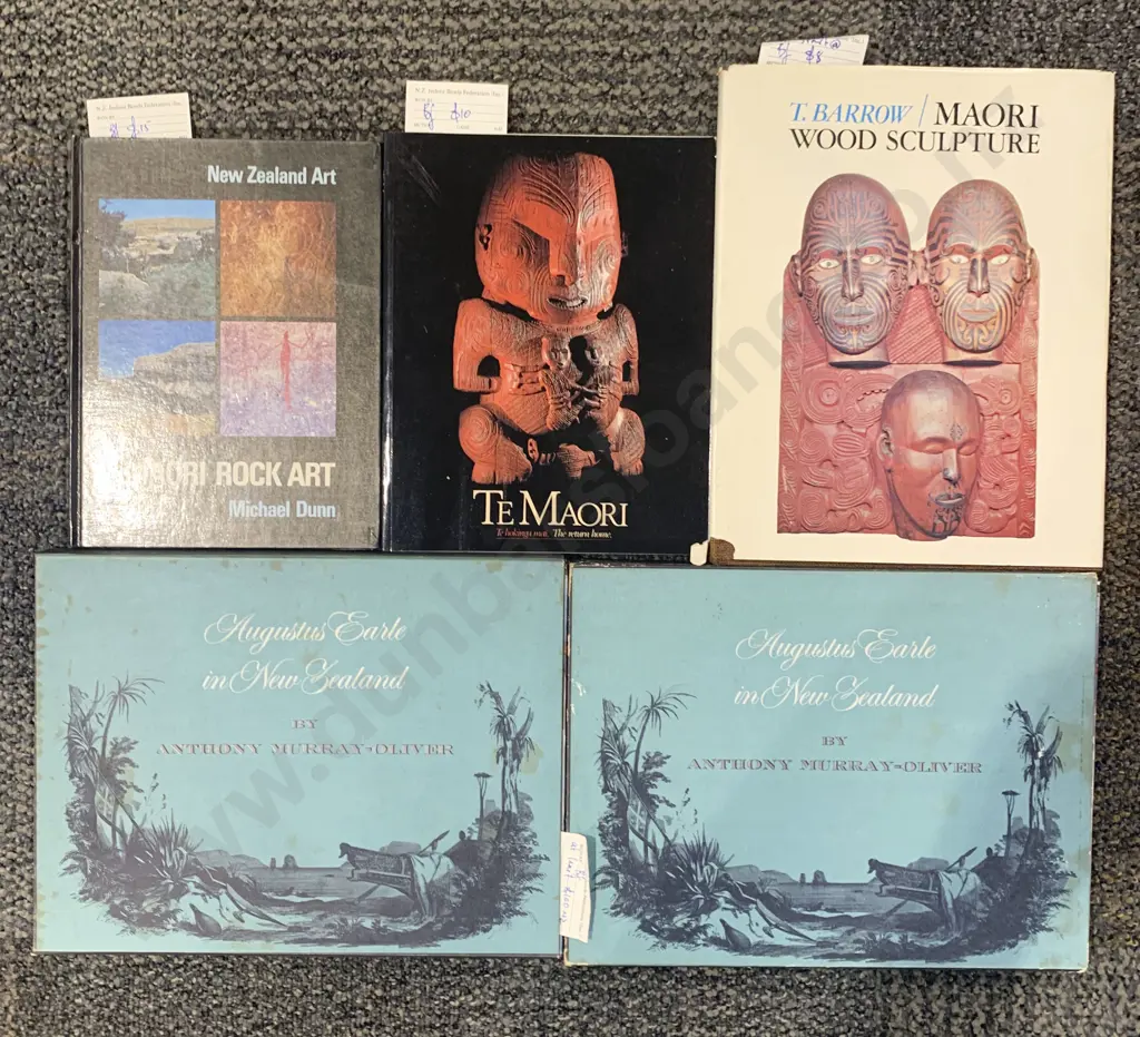 Five Volumes NZ and Maori Art and Sculpture Image 1++