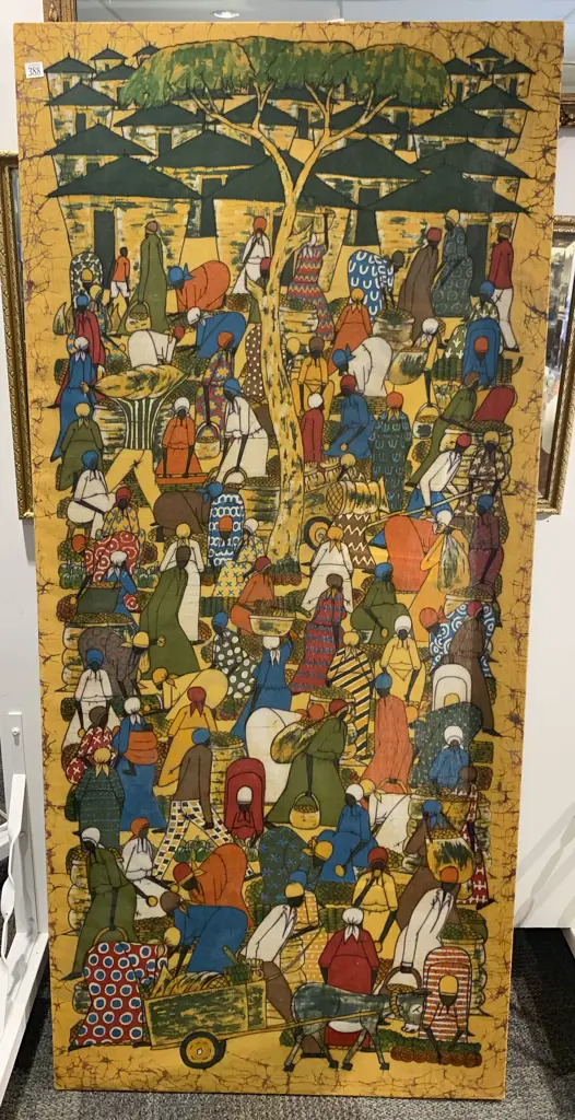 Large Batik Painting Image 1++