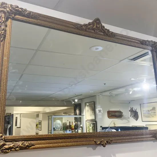 Rectangular Gilt Framed Wall Mirror