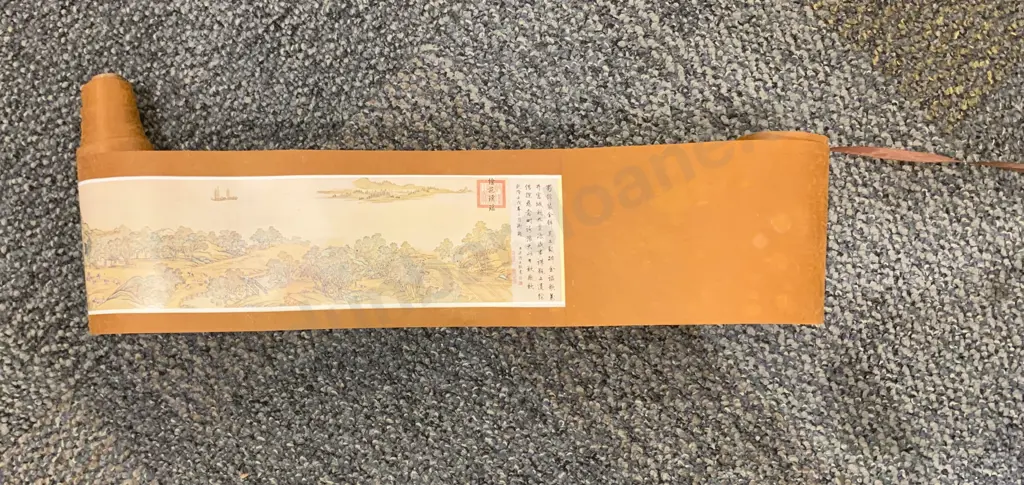 Three Asian Wall Hangings Image 1++