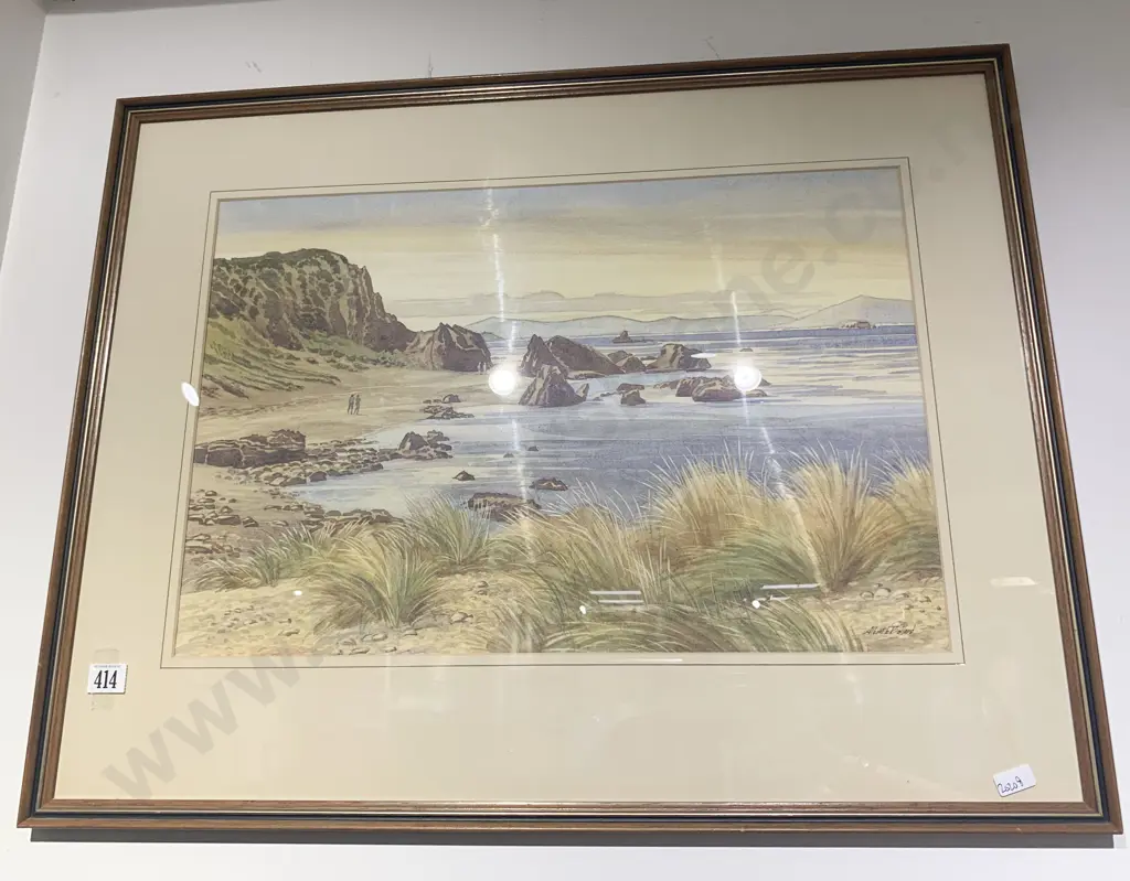 Albert E. Bollard - Coastal Scene Image 1++