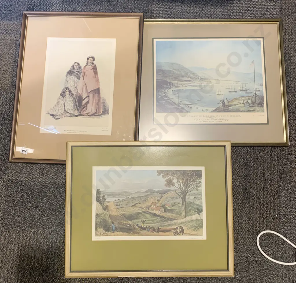 Avon Print Together With Two Turnbull Library Prints Image 1++