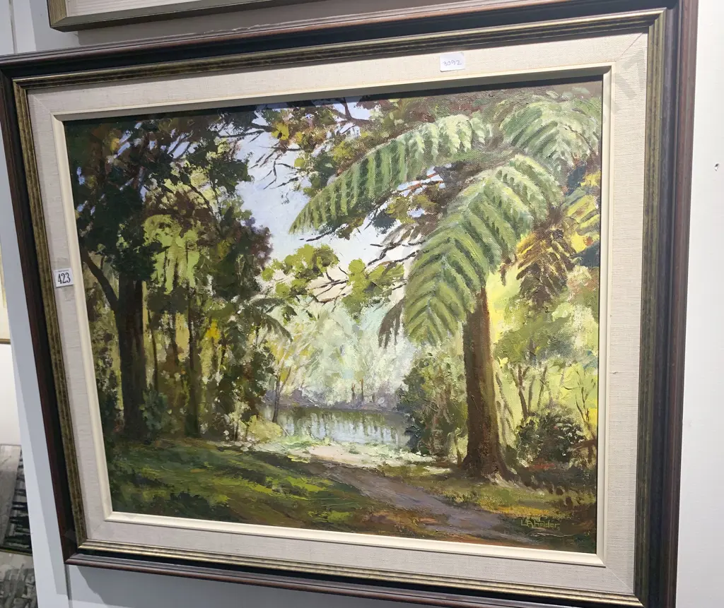 L. A. Fielder - Taranaki Bush Landscape Image 1++