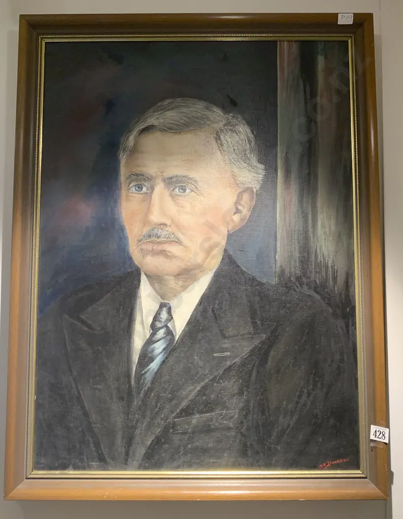 M. F. Domarro - Portrait of Truby King Image 1++