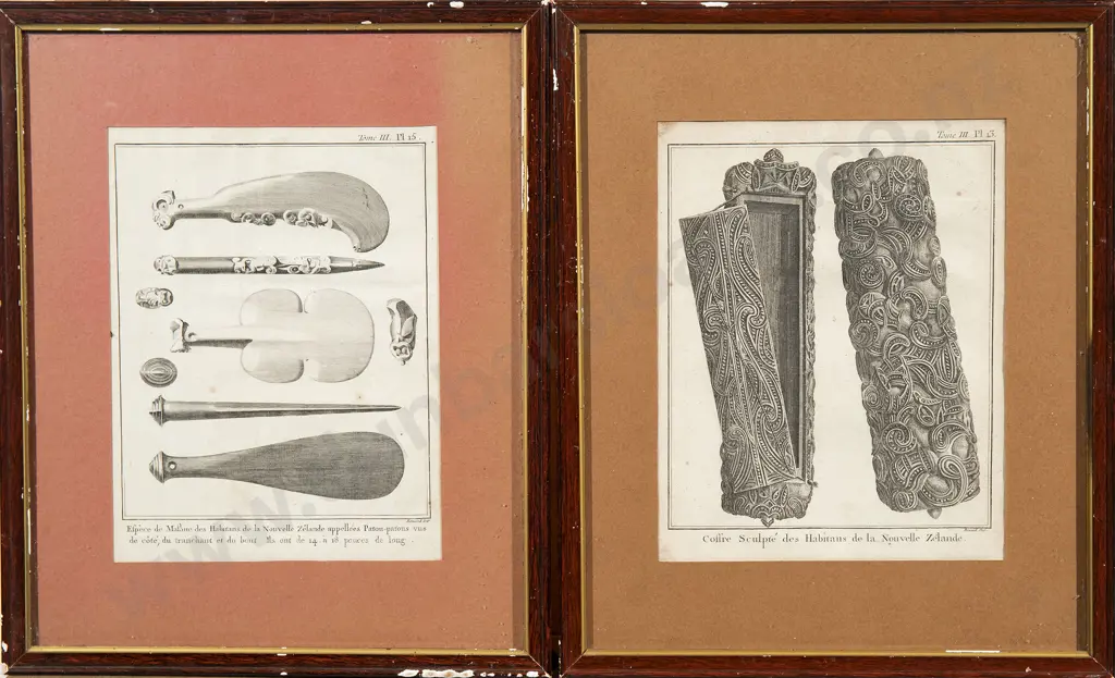 Sydney Parkinson Two engravings Image 1++