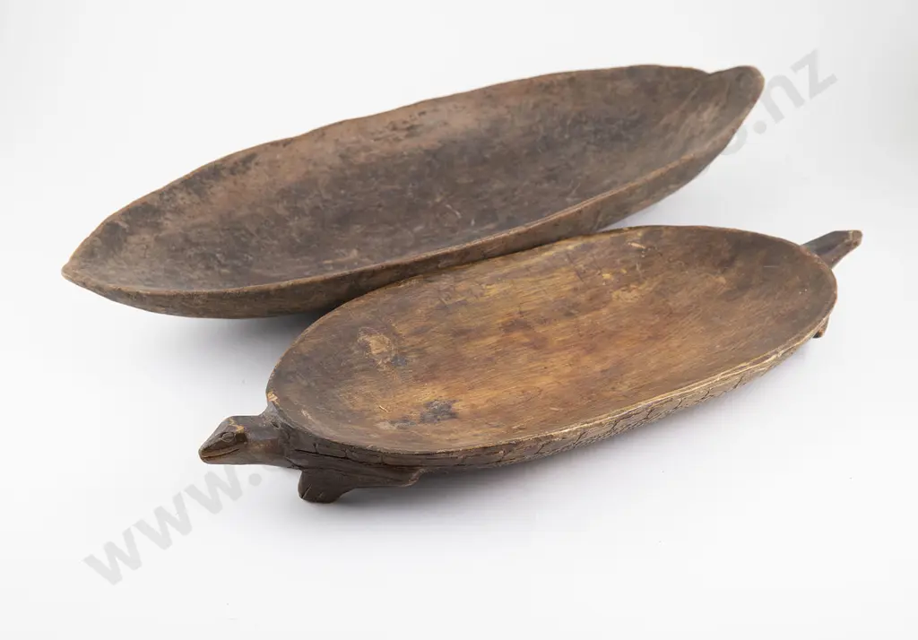 Two Melanesian feast bowls Image 1++