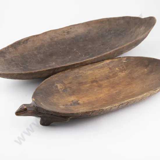 Two Melanesian feast bowls