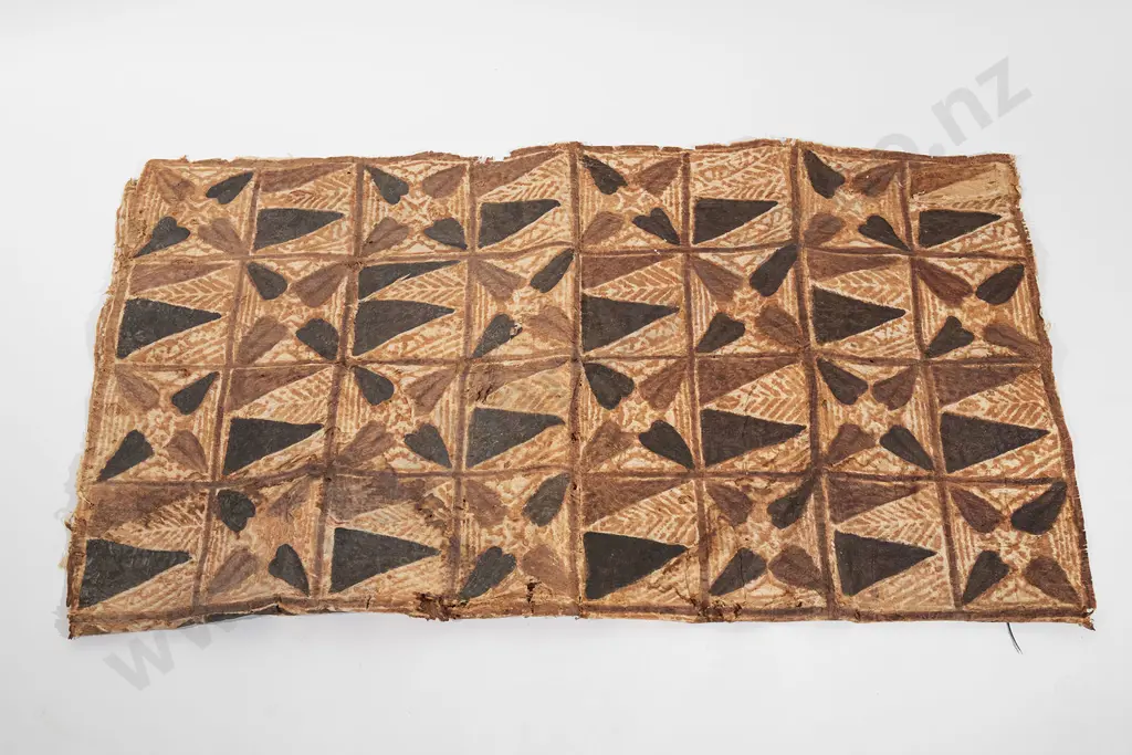 Samoan Tapa cloth section Image 1++