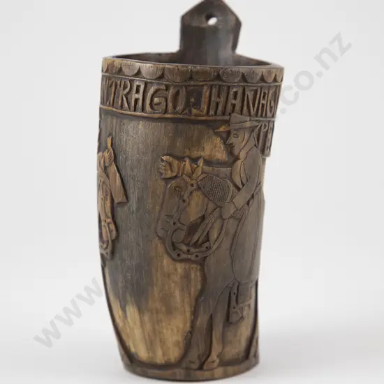 Early 19th Century Buffalo Horn Cup