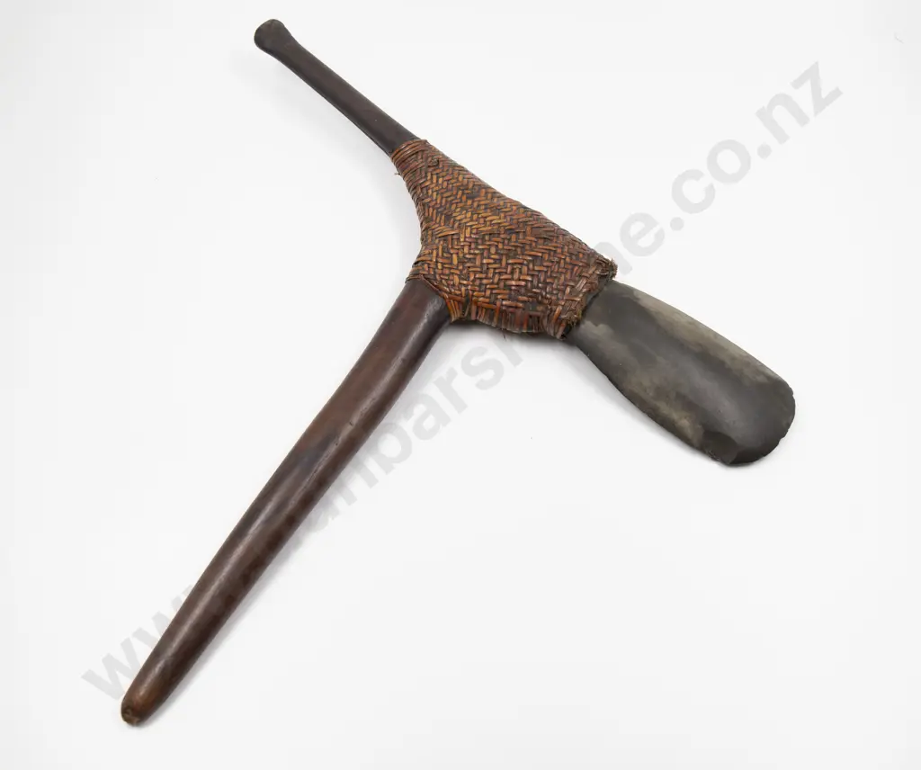 Papua New Guinea hafted adze Image 1++