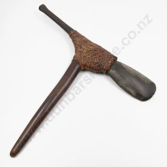 Papua New Guinea hafted adze