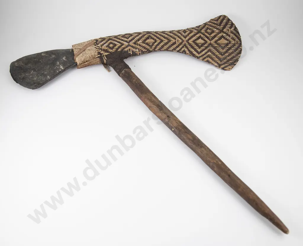 Papua New Guinea MT Hagen hafted adze Image 1++