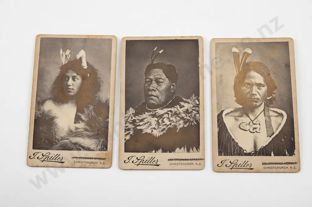 Three J Spiller City Photo Rooms  Carte De Visite after Elizabeth Pulman Image 1++