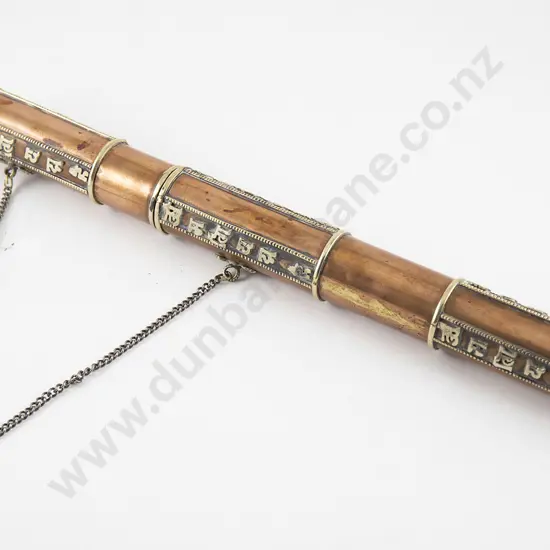 Tibetan Copper scroll case