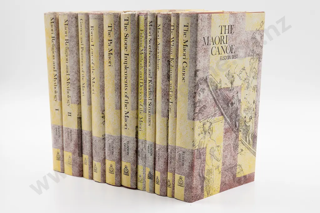 Elsdon Best  Ten Volumes Image 1++
