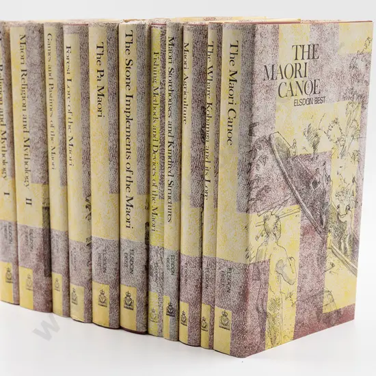 Elsdon Best  Ten Volumes