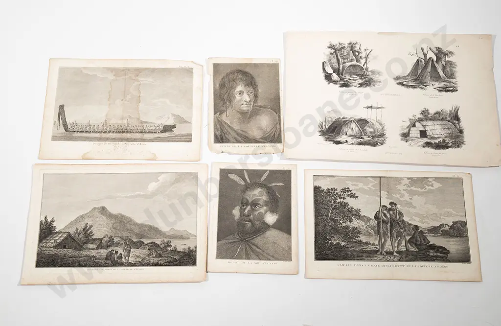 Six 18th Century engravings Image 1++