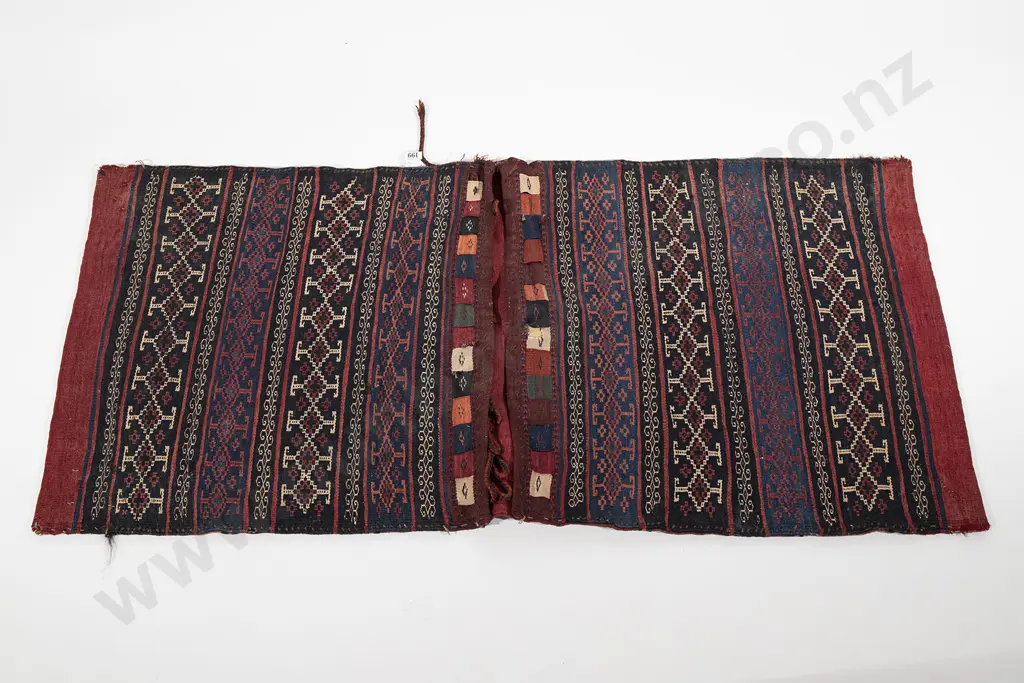 Vintage Afghan Saddle Bag Image 1++