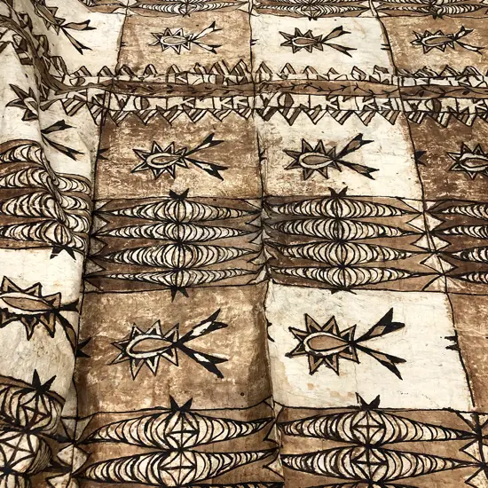 Large Tongan Tapa Cloth