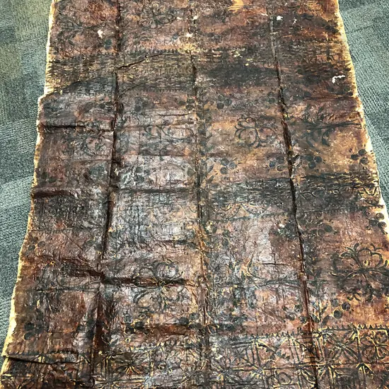 Large Tongan Tapa Cloth