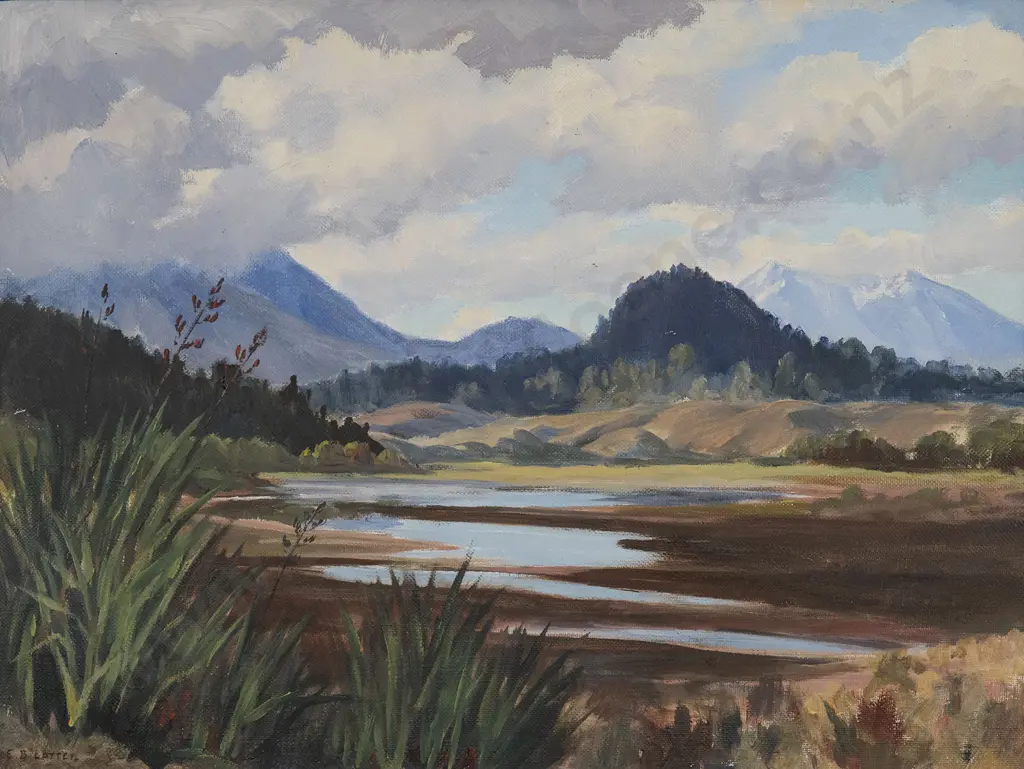 E B Lattey - Ruapehu Image 1++