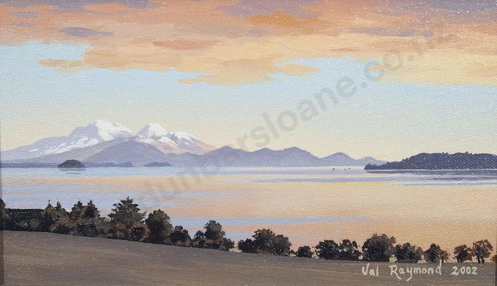 Val Raymond - Lake Taupo Sunset Image 1++
