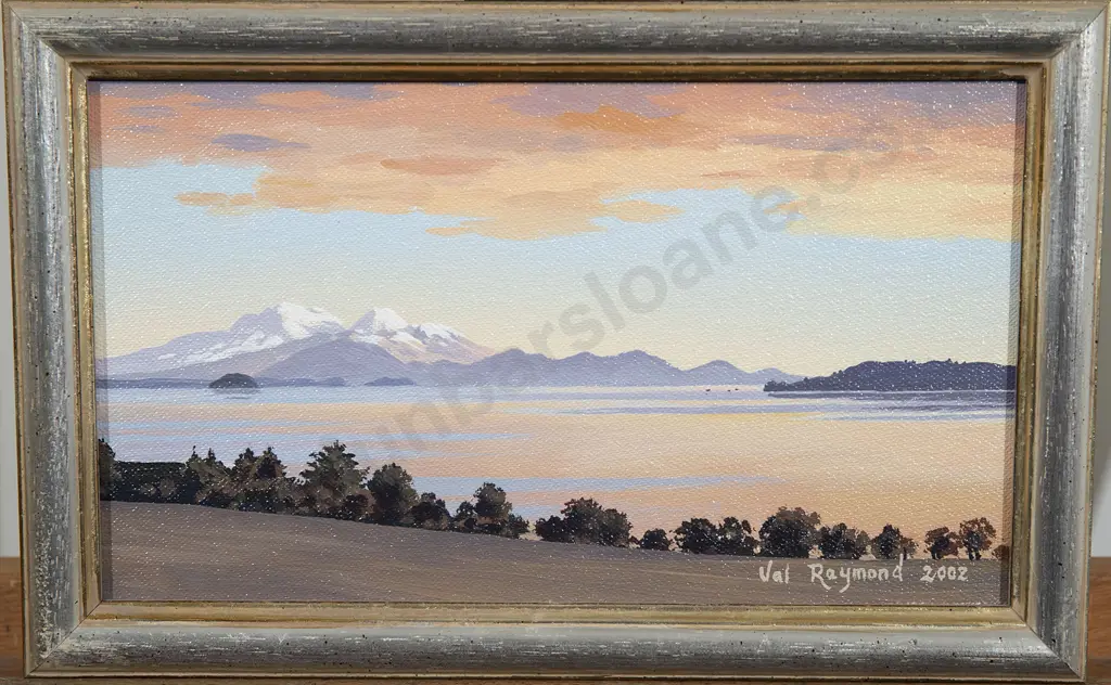 Val Raymond - Lake Taupo Sunset Image 1++