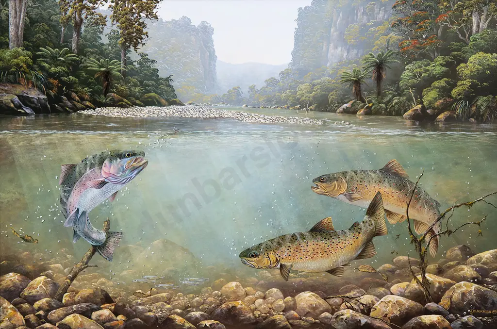 Jeanette Blackburn (b 1940) - Crystal Clear Waters Image 1++