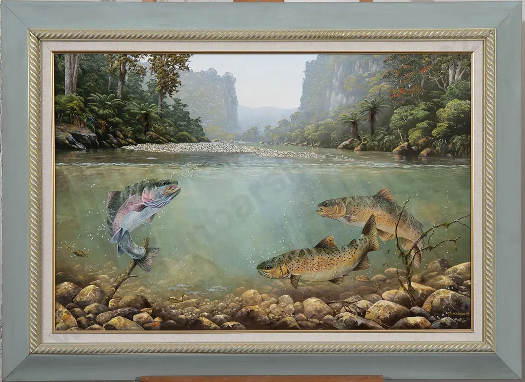 Jeanette Blackburn (b 1940) - Crystal Clear Waters Image 1++