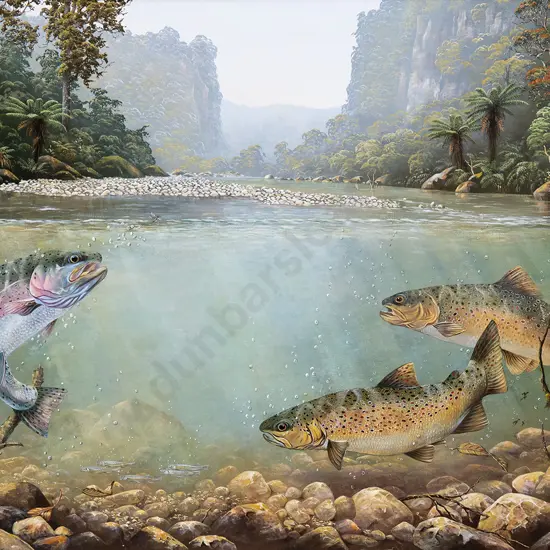 Jeanette Blackburn (b 1940) - Crystal Clear Waters