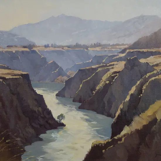 Brian Halliday (1936-94) - Kawarau Gorge