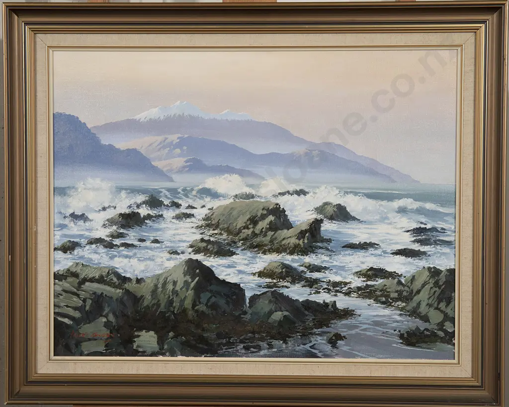 Robert Chilvers (1924-?) - Kaikoura Coast Image 1++
