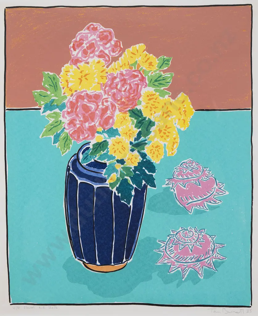 Tom Burnett - Flowers and Shells Image 1++
