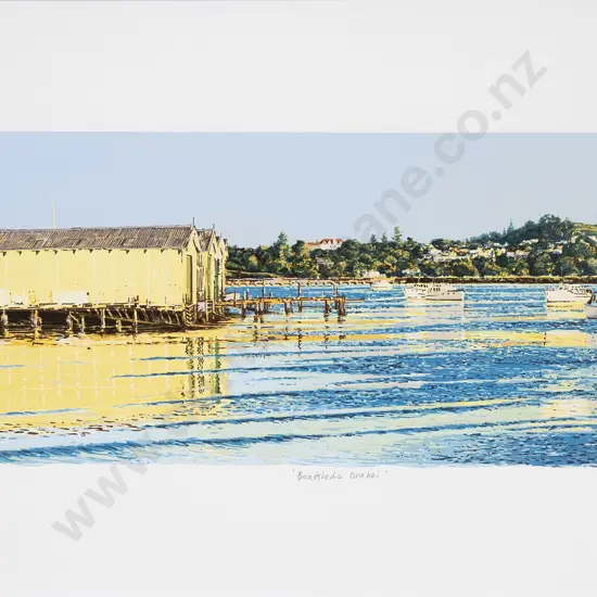 Justin Boroughs (b 1952) - Boatsheds Orakei