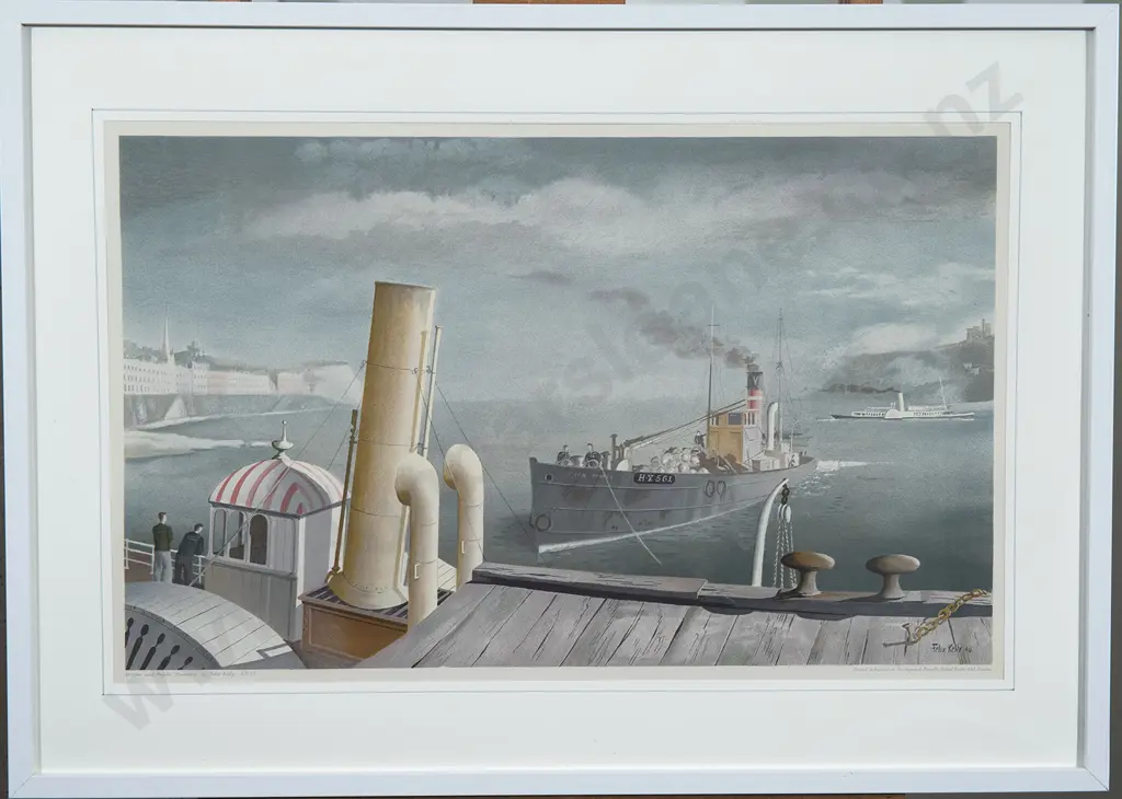Felix Kelly - Drifter and Paddle Steamer Image 1++