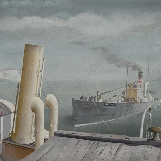 Felix Kelly - Drifter and Paddle Steamer