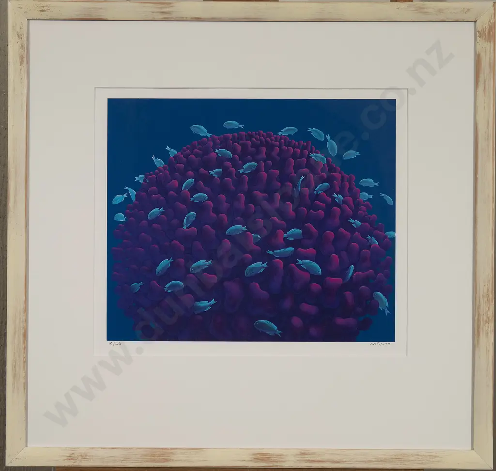 Michael Smither (b 1939) - Coral Head with Fish Image 1++
