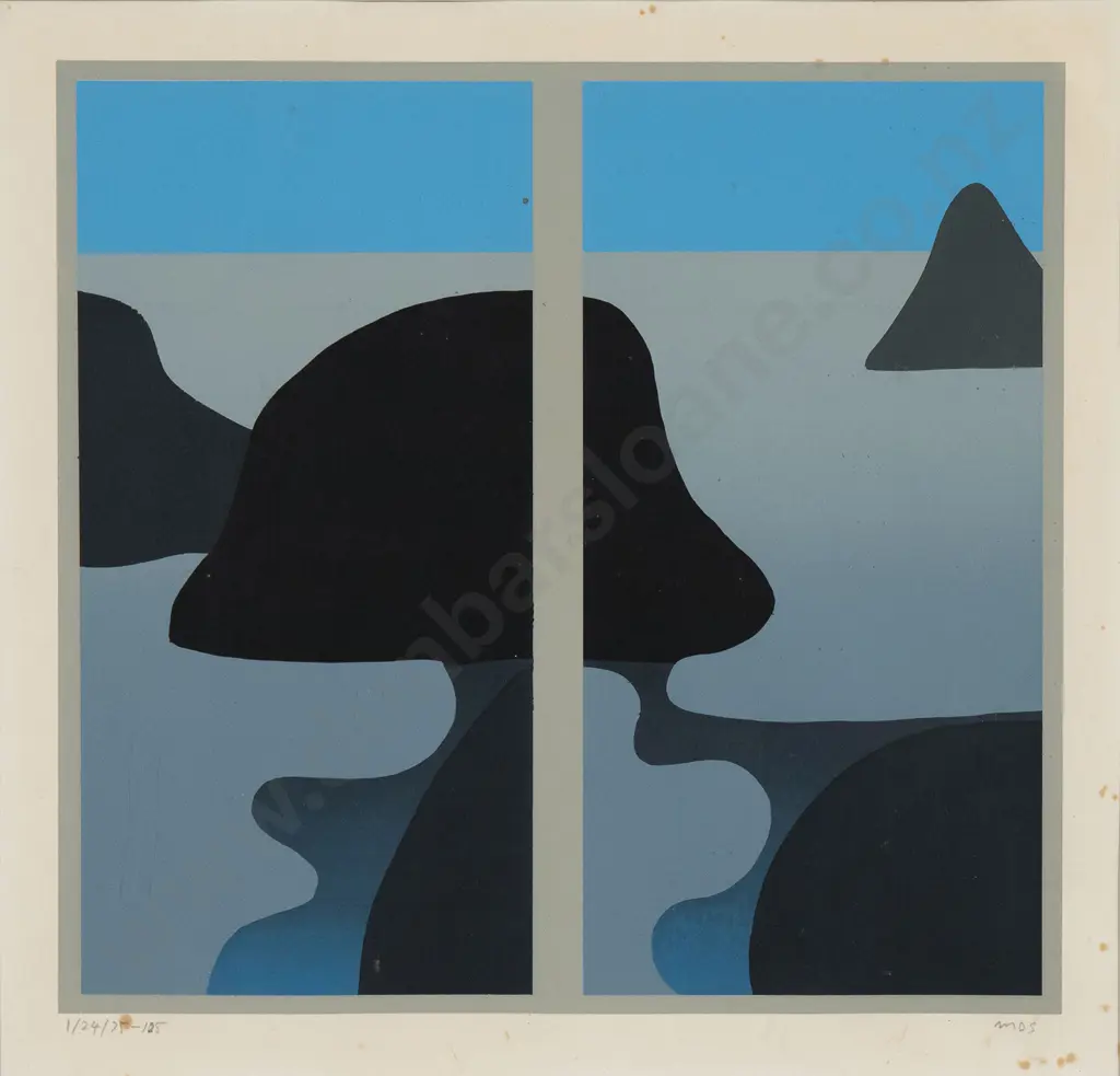 Michael Smither (b 1939) - Back Beach Image 1++